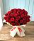 Букет 29 Красных роз в Черное