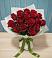 Букет Красные розы в Черное