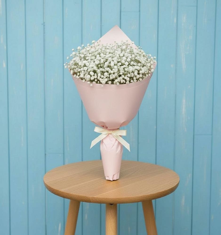 Букет цветов из: Гипсофила в Черное