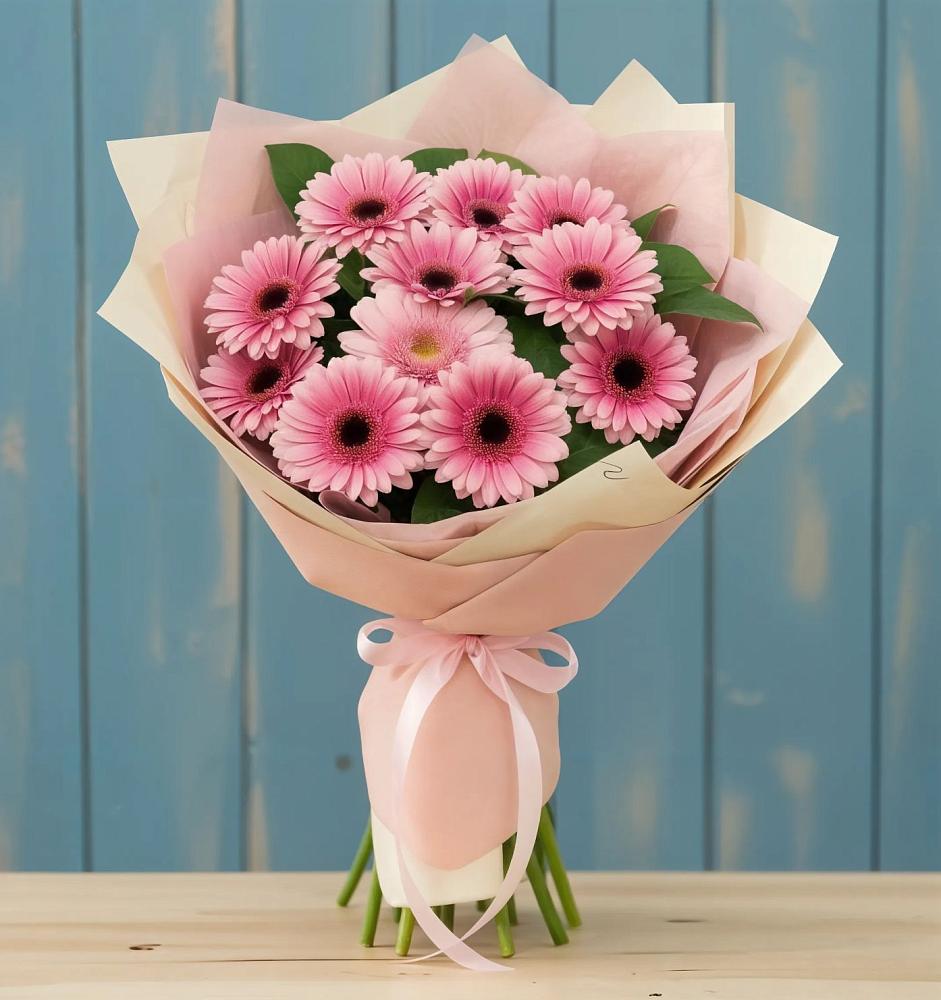 Букет цветов из: Герберы в Черное