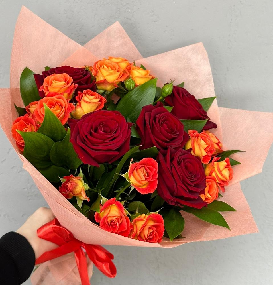 Букет Любовь и восторг в Черное