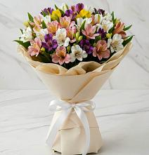 Букет цветов из:  Альстромерии #REPLACE_PRED# Черное