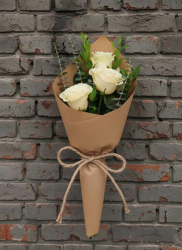 Букет цветов из: Розы в Черное