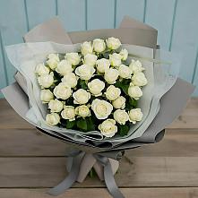 Букет Белоснежная нежность в Черное