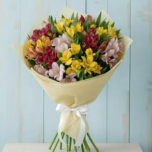 Букет цветов из:  Альстромерии #REPLACE_PRED# Черное