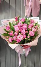 Букет Розовый кустик #REPLACE_PRED# Черное