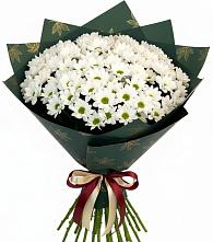 Букет цветов из:  Хризантемы в Черное