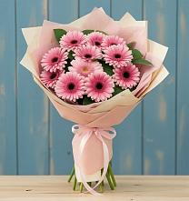 Букет цветов из:  Герберы #REPLACE_PRED# Черное