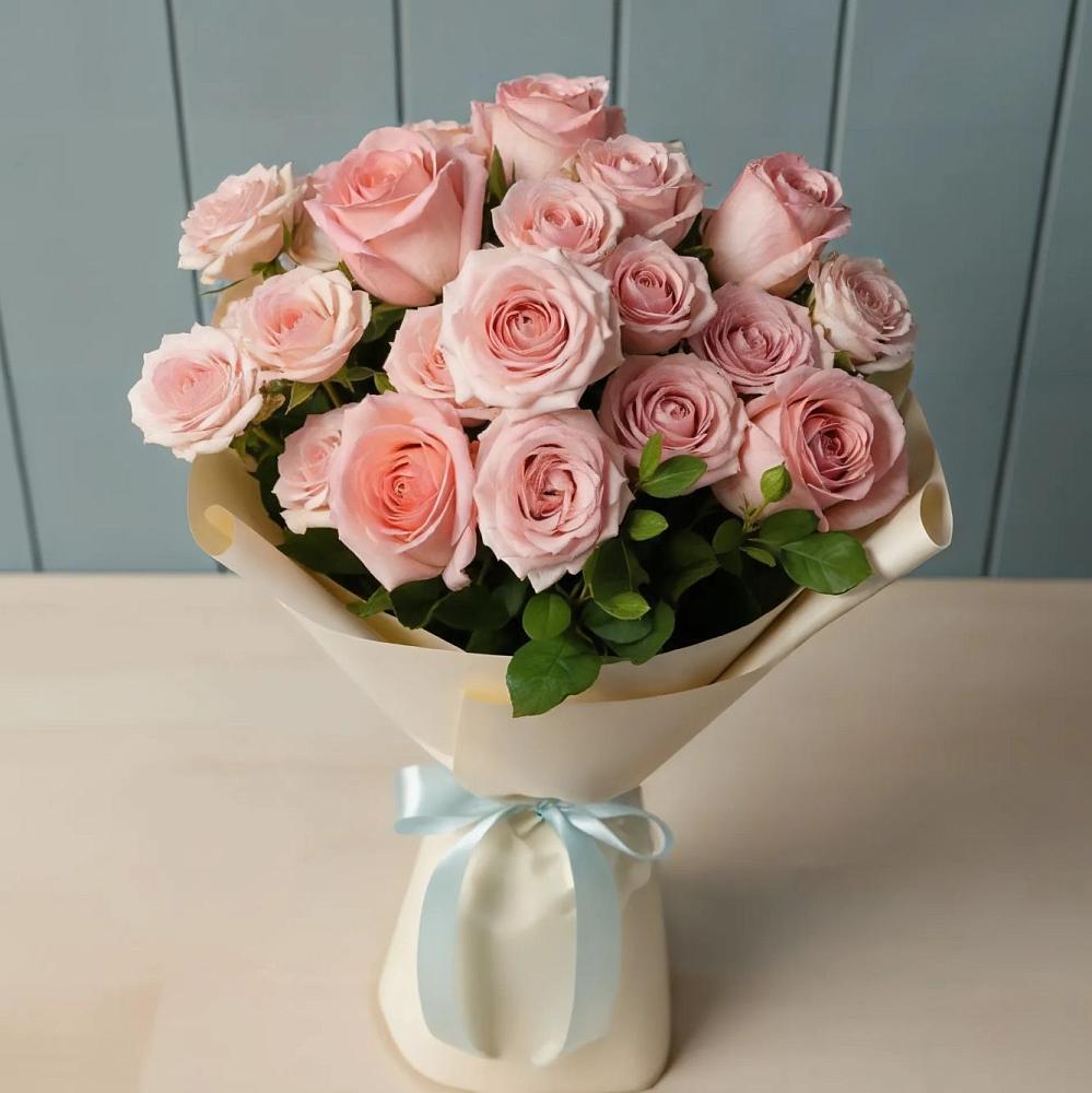 Букет Розовый шарм в Черное